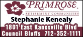 Primrose Retirement Communities Sponsorship Banner