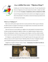 Jubilee Year 2025 Flyer