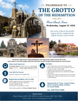 Pilgrimage to The Grotto 8 12 26
