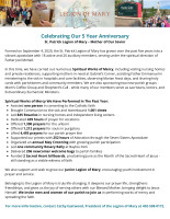 St  Patrick Legion of Mary  5 Year Anniversary