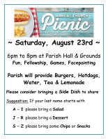 Picnic Flyer 8 23 25