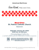 Red Cross Blood Drive 1 25 24