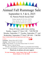 Rummage Sale 2025