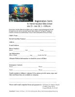 Vacation Bible School Registration