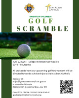KofC Golf '25 Flyer