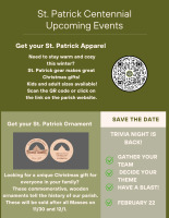Centennial upcoming events flier