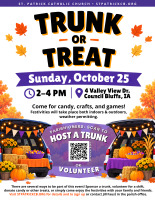 TRUNK OR TREAT 10 25 26