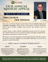 Annual Mission Appeal 2026