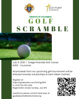 KofC Golf Scramble 7 11 26