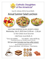 Salad Luncheon Flyer 2025