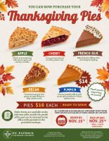 Thanksgiving Pie Sale 2026