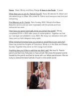 Fleege Centennial Parishioner QA
