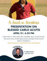 Carlo Acutis Flyer 4 13 25