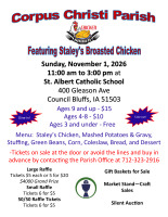 Staley's Chicken Dinner 11 1 26
