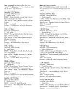 June 2025 Ministry Schedule