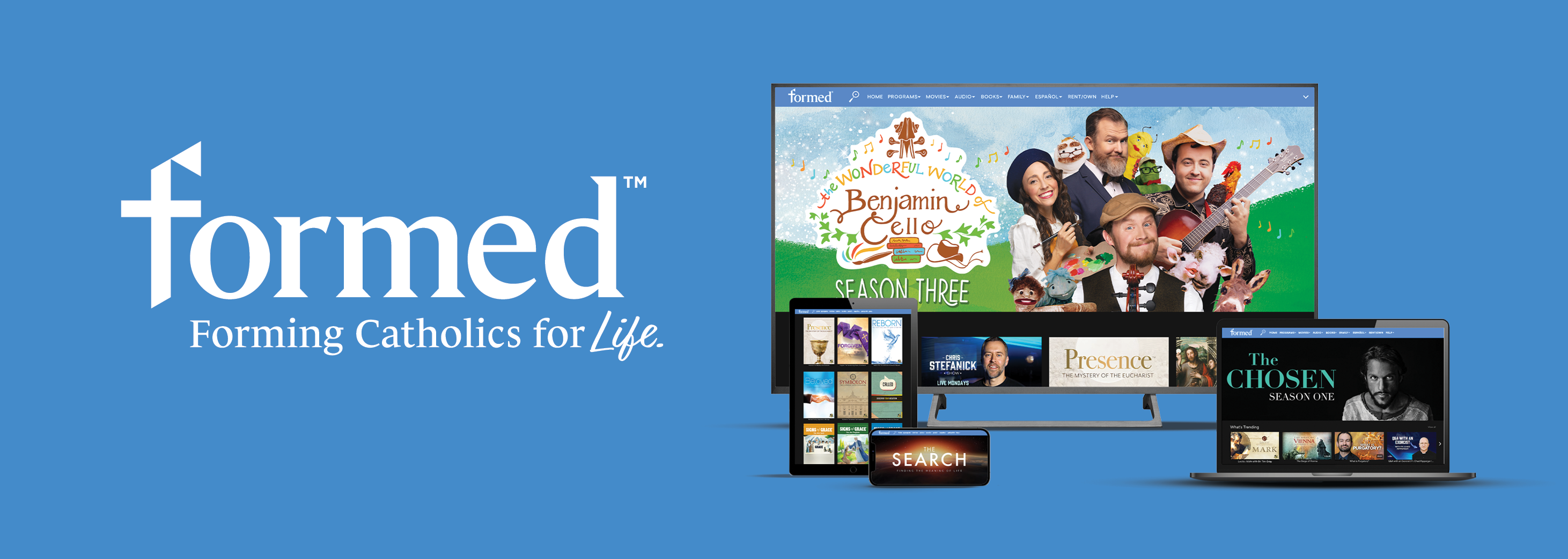 FORMED Catholic streaming and faith formation